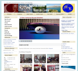 Bal�kesir Manyas Lisesi Web Tasar�m�