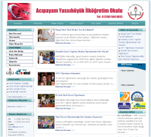 Ac�payam Yass�h�y�k �lk��retim Okulu Web Tasar�m�