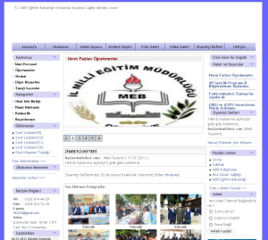 Osmaniye Anadolu Sa�l�k Meslek Lisesi Web Tasar�m�