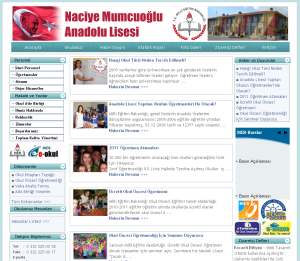 Meram Naciye Mumcuo�lu Anadolu Lisesi Web Tasar�m�
