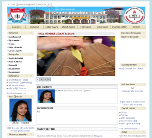 Kepez Anadolu Lisesi Web Tasar�m�