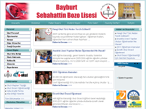 Bayburt Sebahattin Bozo Lisesi Web Tasar�m�