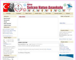G�rsu Selcen Hatun Anaokulu Web Tasar�m�