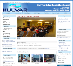Kulvar Dersaneleri Web Tasar�m�