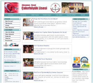 �ak�rh�y�k Lisesi Web Tasar�m�