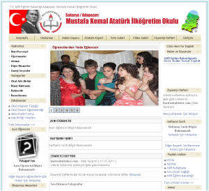 Mustafa Kemal Atat�rk �lk��retim Okulu Web Tasar�m�