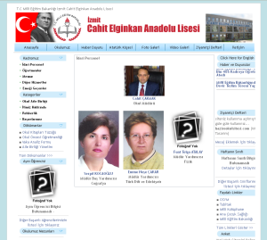 �zmit Cahit Elginkan Anadolu Lisesi Web Tasar�m�
