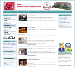 Kullar Mustafa Kemal �lk��retim Okulu Web Tasar�m�