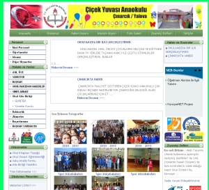 �i�ek Yuvas� Anaokulu Web Tasar�m�
