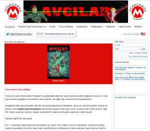 Mcancomics Web Tasar�m�