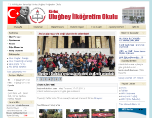 K�rfez Ulu�bey �lk��retim Okulu Web Tasar�m�