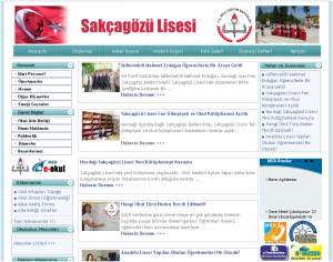 Sak�ag�z� Lisesi Web Tasar�m�