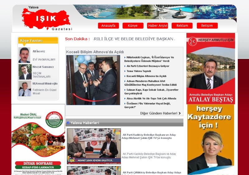 Yalova Ik Gazetesi Yalova Web