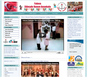 Yalova Z�beyde Han�m Anaokulu Web Tasar�m�