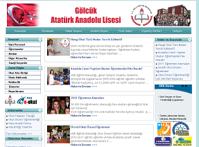 G�lc�k Atat�rk Anadolu Lisesi Web Tasar�m�