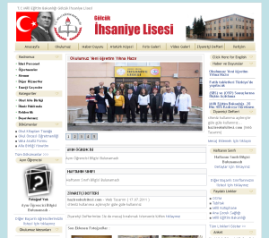 G�lc�k �hsaniye Lisesi Web Tasar�m�