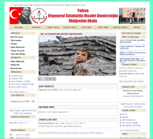 Org. Selahattin Risalet Demircio�lu �lk. Okulu Web Tasar�m�