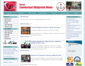 Bucak Cumhuriyet �lk��retim Okulu Web Tasar�m�
