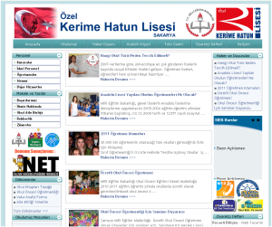 �zel Kerime Hatun Lisesi Web Tasar�m�