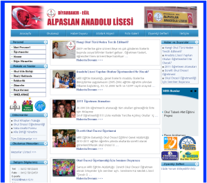 Alpaslan Anadolu Lisesi Web Tasar�m�